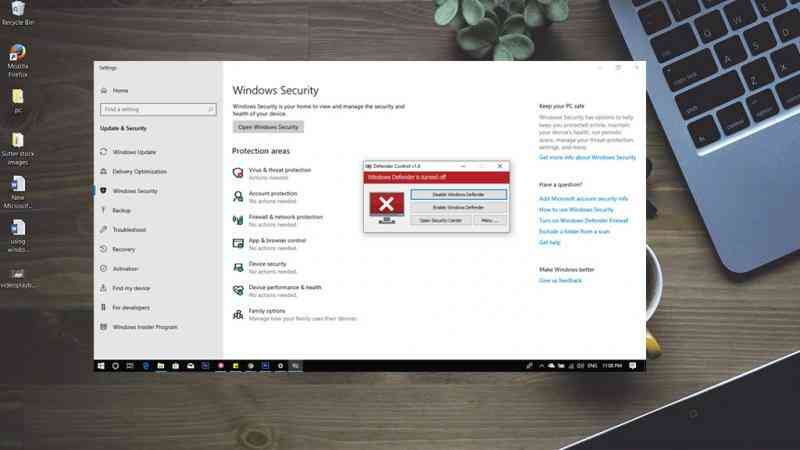 Những công cụ bật tắt nhanh Windows Defender đơn giản