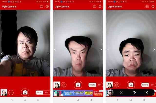 Những ứng dụng xử lý và biến hóa gương mặt siêu hài hước - 4 Những ứng dụng xử lý và biến hóa gương mặt siêu hài hước - 4