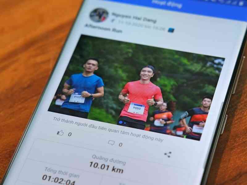 Hơn 100 ngàn người Việt tham gia giải chạy ảo