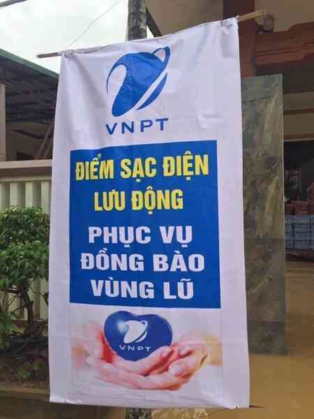 VNPT kịp thời hỗ trợ khách hàng trong bão số 6, số 7