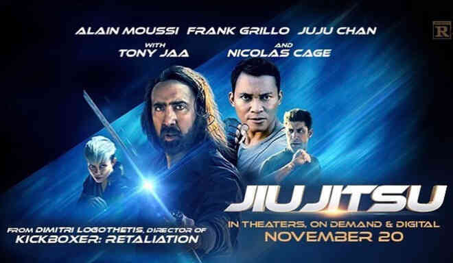 Nicolas Cage hóa thân thành bậc thầy võ thuật để chống lại người ngoài hành tinh trong trailer mới nhất của bộ phim sci-fi Jiu Jitsu
