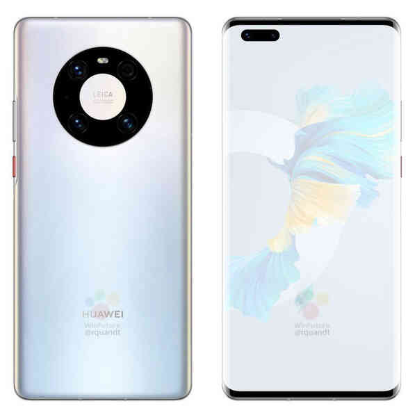 Huawei Mate 40 Pro lộ ảnh render: Cụm camera mới, chip Kirin 9000, sạc 65W - Ảnh 3.