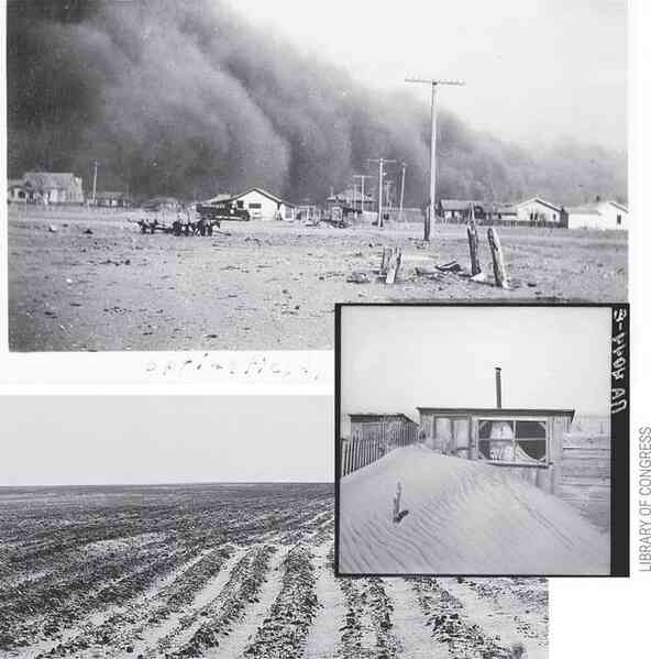 Sự kiện Dust Bowl: Cơn bão đen kéo dài 10 năm trên khắp Bắc Mỹ - Ảnh 5. Sự kiện Dust Bowl: Cơn bão đen kéo dài 10 năm trên khắp Bắc Mỹ - Ảnh 5.
