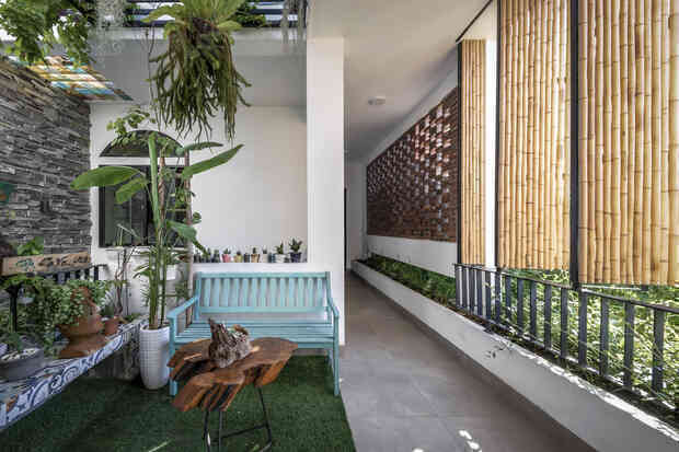 Ngôi nhà 125m2 đẹp như resort của cặp đôi yêu nhau từ cấp ba, đầu tư 2 tỷ với thiết kế đưa gió vào mọi ngóc ngách - Ảnh 13. Ngôi nhà 125m2 đẹp như resort của cặp đôi yêu nhau từ cấp ba, đầu tư 2 tỷ với thiết kế đưa gió vào mọi ngóc ngách - Ảnh 13.