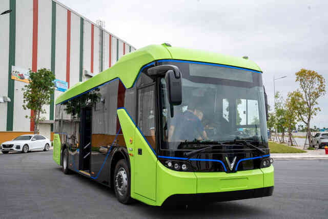  Vingroup chính thức chạy thử nghiệm xe buýt điện VinFast - Ảnh 6.