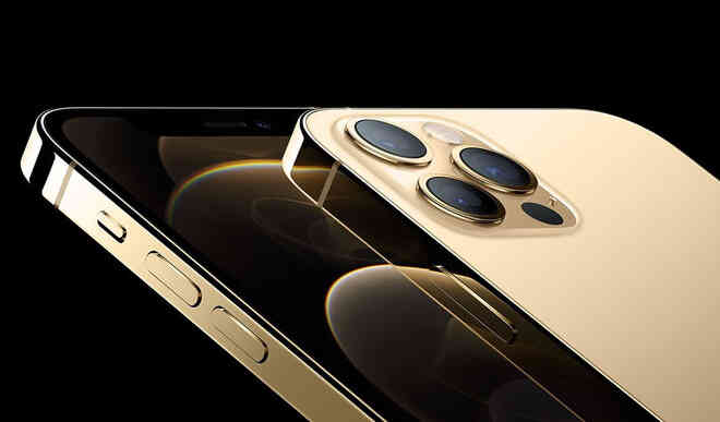 iPhone 12 Pro màu Gold có khung viền thép bền hơn so với các màu khác