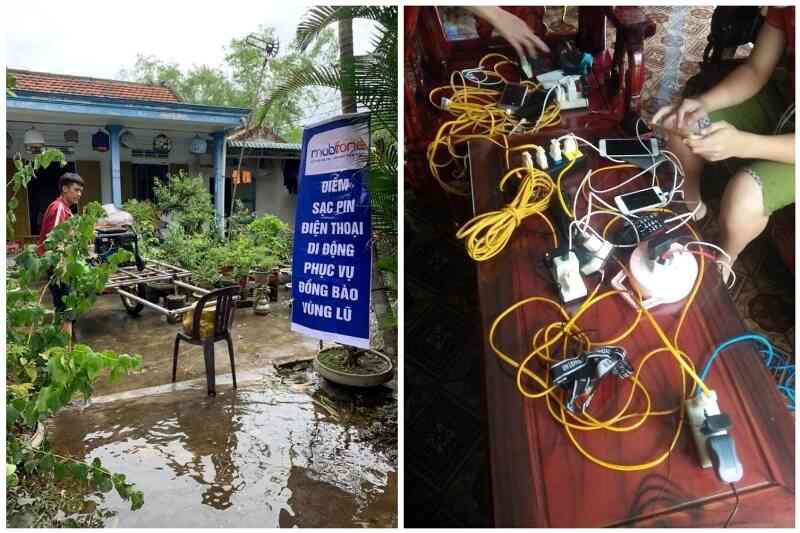 MobiFone tập trung toàn lực ứng cứu thông tin vùng lũ