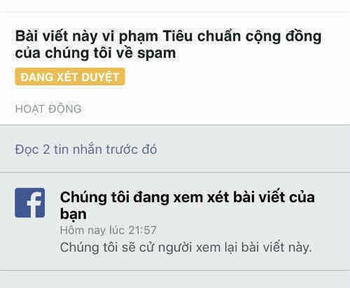 Vì sao người Việt bị cấm đăng bài bán hàng lên Facebook?