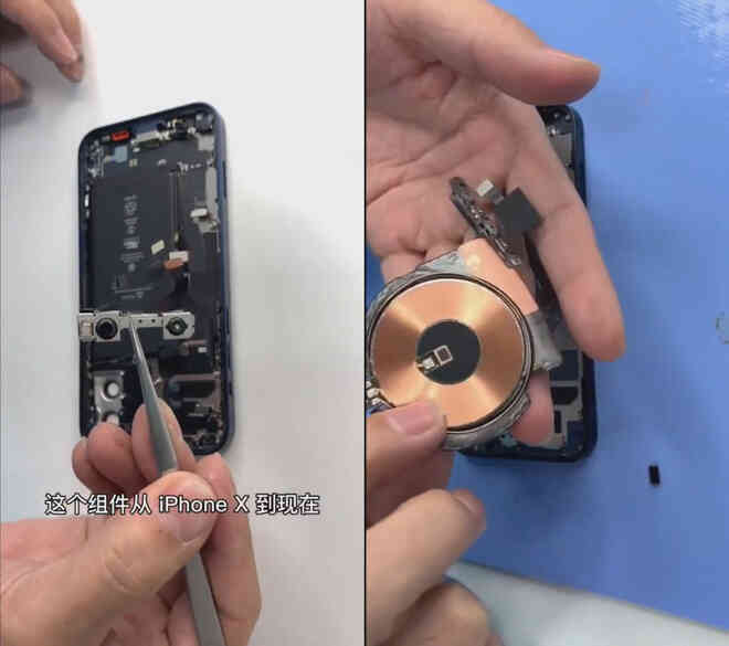 Video mổ bụng iPhone 12: Màn hình mỏng hơn, pin nhỏ hơn, bo mạch hình chữ L - Ảnh 6. Video mổ bụng iPhone 12: Màn hình mỏng hơn, pin nhỏ hơn, bo mạch hình chữ L - Ảnh 6.