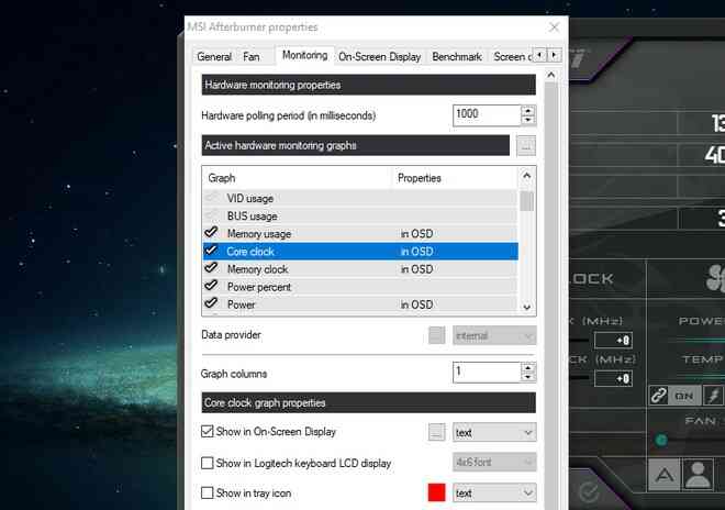 Cách xem FPS và thông số phần cứng trong mọi tựa game bằng MSI Afterburner, dễ đến mức ai cũng có thể làm được - Ảnh 6. Cách xem FPS và thông số phần cứng trong mọi tựa game bằng MSI Afterburner, dễ đến mức ai cũng có thể làm được - Ảnh 6.