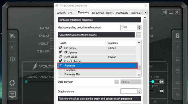 Cách xem FPS và thông số phần cứng trong mọi tựa game bằng MSI Afterburner, dễ đến mức ai cũng có thể làm được - Ảnh 8. Cách xem FPS và thông số phần cứng trong mọi tựa game bằng MSI Afterburner, dễ đến mức ai cũng có thể làm được - Ảnh 8.