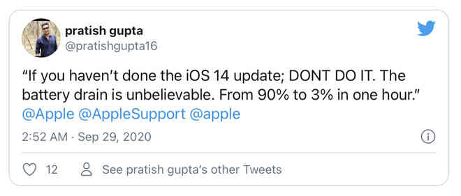 Nếu gặp lỗi hao pin trên iOS 14, bạn có thể phải...xoá sạch iPhone mới giải quyết được