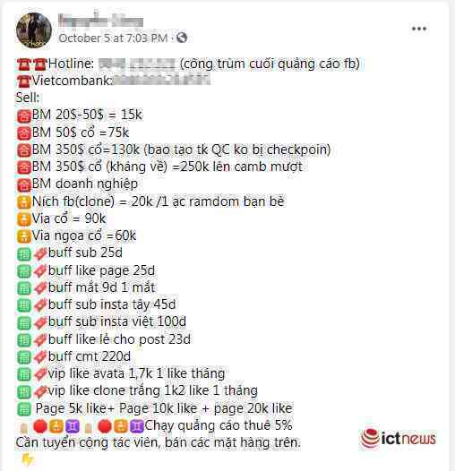 Khó kiểm soát chạy quảng cáo Facebook ở Việt Nam