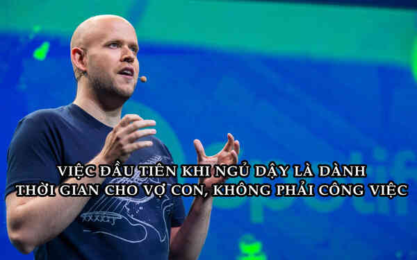 Buổi sáng ‘lười biếng’ của CEO Spotify: 10:30 mới làm việc sau khi đủng đỉnh đi dạo, đọc sách