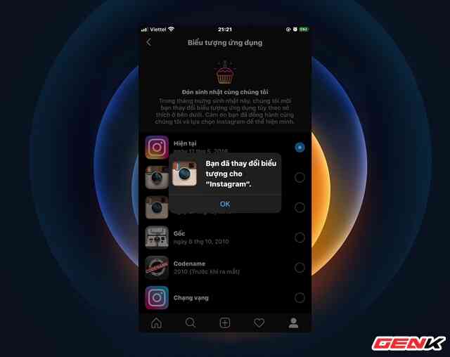 Kỷ niệm sinh nhật 10 năm, Instagram tặng người dùng lựa chọn thay đổi biểu tượng ứng dụng trên Android và iOS - Ảnh 8. Kỷ niệm sinh nhật 10 năm, Instagram tặng người dùng lựa chọn thay đổi biểu tượng ứng dụng trên Android và iOS - Ảnh 8.