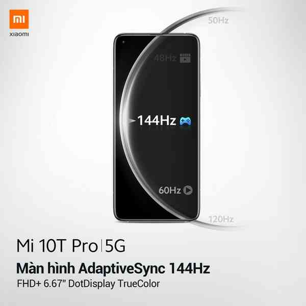 Xiaomi Mi 10T Pro ra mắt: Màn hình 144Hz, camera 108MP, Snapdragon 865, giá từ 11.9 triệu đồng - Ảnh 3. Xiaomi Mi 10T Pro ra mắt: Màn hình 144Hz, camera 108MP, Snapdragon 865, giá từ 11.9 triệu đồng - Ảnh 3.
