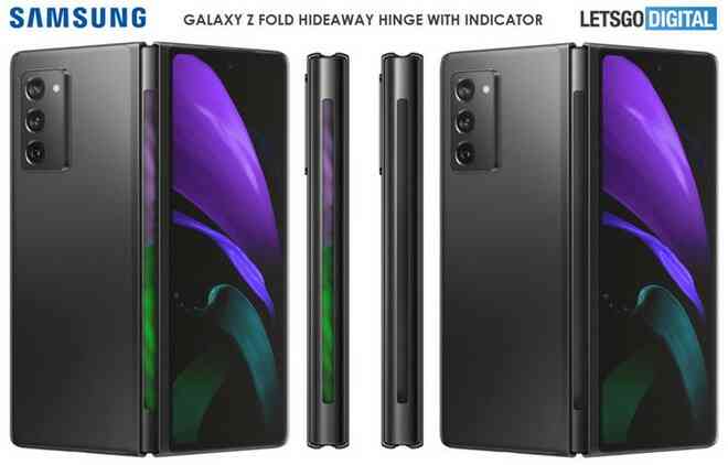 Galaxy Z Fold 3 có thể trang bị dải đèn LED thông báo ngay trên bản lề? - Ảnh 2. Galaxy Z Fold 3 có thể trang bị dải đèn LED thông báo ngay trên bản lề? - Ảnh 2.