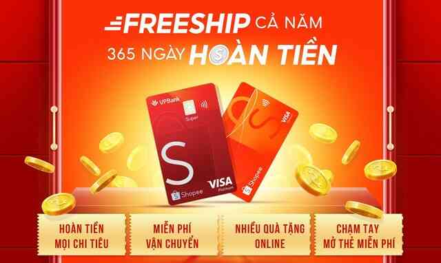 Thẻ tín dụng VPBank - Shopee: Ưu đãi freeship và hoàn tiền đến 10% - Ảnh 3. Thẻ tín dụng VPBank - Shopee: Ưu đãi freeship và hoàn tiền đến 10% - Ảnh 3.