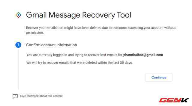 Có thể khôi phục lại email đã xóa trong Gmail hay không? Câu trả lời đơn giản đến bất ngờ - Ảnh 4. Có thể khôi phục lại email đã xóa trong Gmail hay không? Câu trả lời đơn giản đến bất ngờ - Ảnh 4.