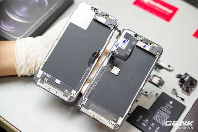 Mổ bụng iPhone 12 Pro Max tại Việt Nam: pin chữ L dung lượng 3.687mAh, camera sau vừa to vừa dài - Ảnh 16. Mổ bụng iPhone 12 Pro Max tại Việt Nam: pin chữ L dung lượng 3.687mAh, camera sau vừa to vừa dài - Ảnh 16.
