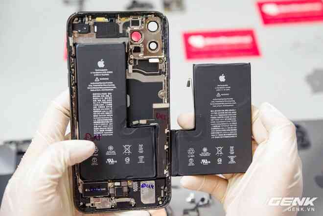 Mổ bụng iPhone 12 Pro Max tại Việt Nam: pin chữ L dung lượng 3.687mAh, camera sau vừa to vừa dài - Ảnh 25. Mổ bụng iPhone 12 Pro Max tại Việt Nam: pin chữ L dung lượng 3.687mAh, camera sau vừa to vừa dài - Ảnh 25.