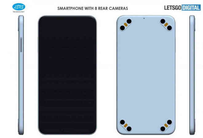 Xuất hiện bằng sáng chế về một chiếc smartphone có tới 8 camera sau và 4 đèn flash LED? - Ảnh 2. Xuất hiện bằng sáng chế về một chiếc smartphone có tới 8 camera sau và 4 đèn flash LED? - Ảnh 2.