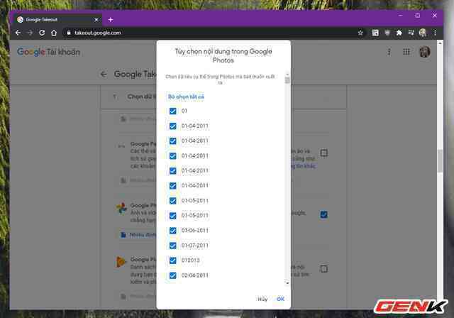 Hướng dẫn bạn cách tải tất cả ảnh lưu trữ từ Google Photos về máy tính - Ảnh 5. Hướng dẫn bạn cách tải tất cả ảnh lưu trữ từ Google Photos về máy tính - Ảnh 5.