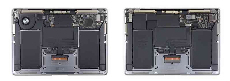 Bên trong máy MacBook mới chip M1 có gì?