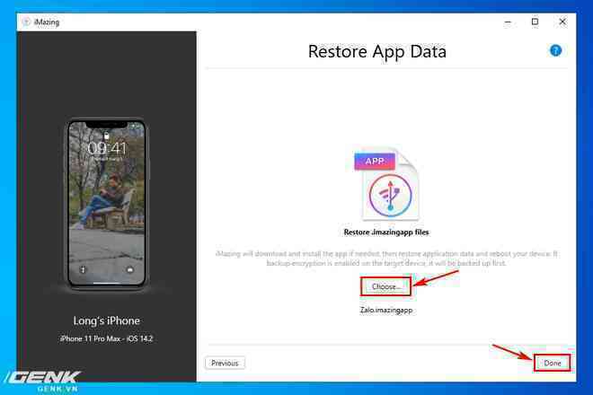 Hướng dẫn sao lưu, khôi phục dữ liệu ứng dụng trên iPhone và iPad - Ảnh 21. Hướng dẫn sao lưu, khôi phục dữ liệu ứng dụng trên iPhone và iPad - Ảnh 21.