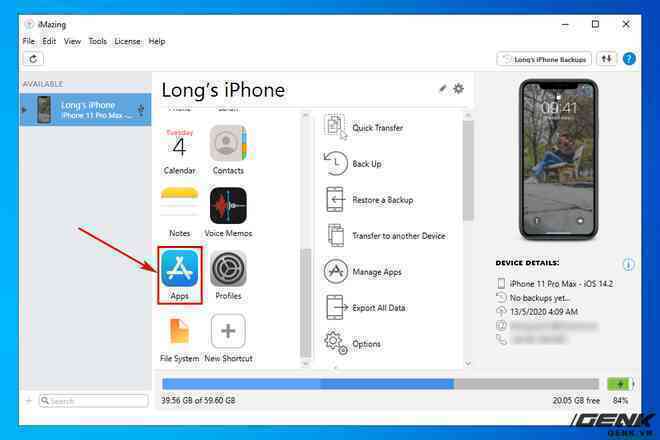 Hướng dẫn sao lưu, khôi phục dữ liệu ứng dụng trên iPhone và iPad - Ảnh 10. Hướng dẫn sao lưu, khôi phục dữ liệu ứng dụng trên iPhone và iPad - Ảnh 10.