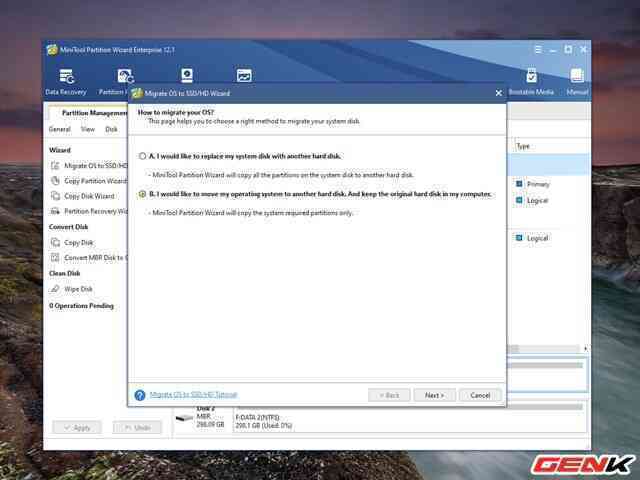 Cách chuyển hệ điều hành Windows từ HDD sang SSD mà không cần cài mới lại - Ảnh 5. Cách chuyển hệ điều hành Windows từ HDD sang SSD mà không cần cài mới lại - Ảnh 5.
