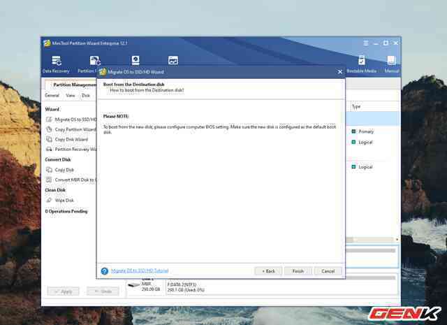 Cách chuyển hệ điều hành Windows từ HDD sang SSD mà không cần cài mới lại - Ảnh 8. Cách chuyển hệ điều hành Windows từ HDD sang SSD mà không cần cài mới lại - Ảnh 8.
