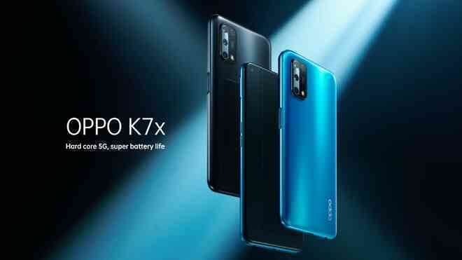 OPPO K7x ra mắt: Màn hình 90Hz, Dimensity 720, 4 camera sau, pin 5000mAh, giá 5.2 triệu đồng
