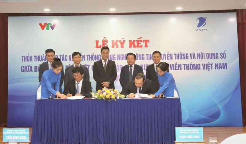 VNPT và VTV hợp tác để chuyển đổi số