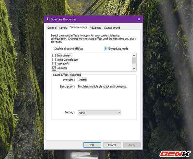 Khám phá những tùy chỉnh giúp cải thiện chất lượng âm thanh trong Windows 10 - Ảnh 13. Khám phá những tùy chỉnh giúp cải thiện chất lượng âm thanh trong Windows 10 - Ảnh 13.