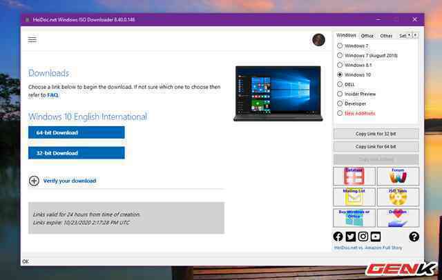Cách tải và tạo bộ cài đặt Windows 10 October 2020 Update 20H2 bằng USB - Ảnh 7. Cách tải và tạo bộ cài đặt Windows 10 October 2020 Update 20H2 bằng USB - Ảnh 7.
