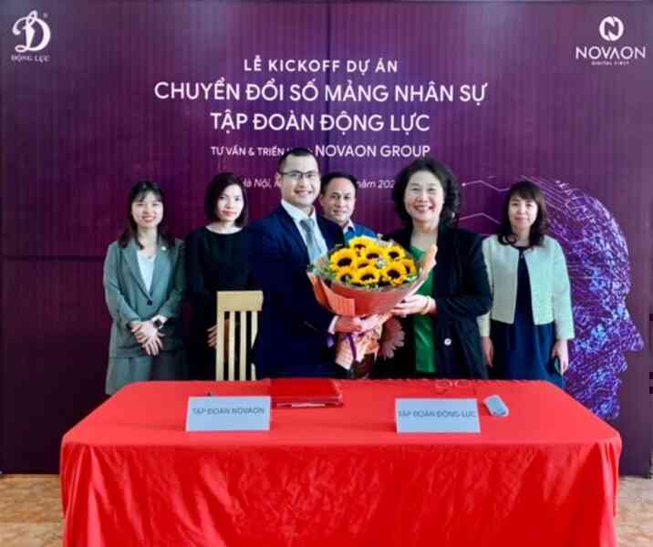 Novaon chuyển đổi số mảng nhân sự cho tập đoàn Động Lực