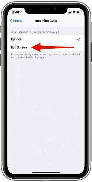 Hướng dẫn nhận cuộc gọi đến trên iOS 14 toàn màn hình