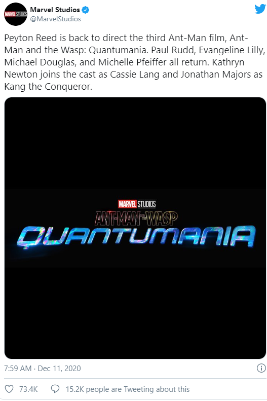 Ant-Man and the Wasp: Quantumania xác nhận nhân vật phản diện chính của phim - Ảnh 2.