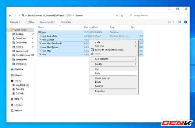 Hướng dẫn cài Nord Windows 10 Theme, giao diện nền tối siêu chất - Ảnh 15. Hướng dẫn cài Nord Windows 10 Theme, giao diện nền tối siêu chất - Ảnh 15.