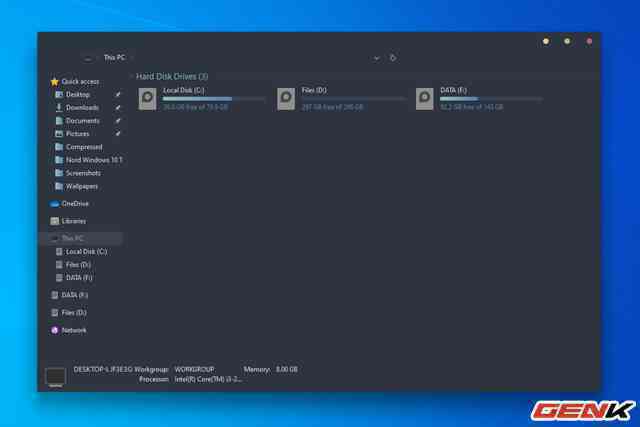 Hướng dẫn cài Nord Windows 10 Theme, giao diện nền tối siêu chất - Ảnh 18. Hướng dẫn cài Nord Windows 10 Theme, giao diện nền tối siêu chất - Ảnh 18.