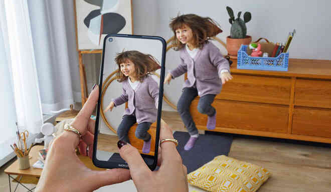 Nokia 5.4 ra mắt: Snapdragon 662, 4 camera sau 48MP, pin 4000mAh, giá từ 5.3 triệu đồng - Ảnh 2. Nokia 5.4 ra mắt: Snapdragon 662, 4 camera sau 48MP, pin 4000mAh, giá từ 5.3 triệu đồng - Ảnh 2.