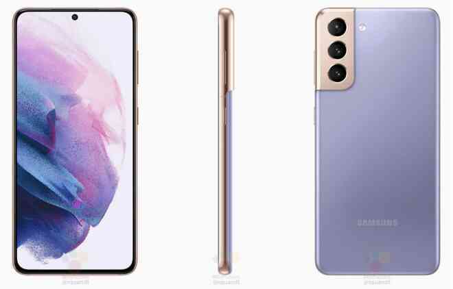 Lộ ảnh render chính thức của Galaxy S21, S21+ và S21 Ultra - Ảnh 2. Lộ ảnh render chính thức của Galaxy S21, S21+ và S21 Ultra - Ảnh 2.