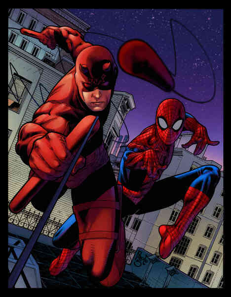 Nếu Spider-Man chiến đấu với Daredevil thì ai sẽ là người chiến thắng? - Ảnh 2. Nếu Spider-Man chiến đấu với Daredevil thì ai sẽ là người chiến thắng? - Ảnh 2.