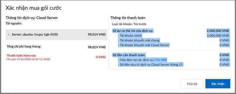 Sử dụng Node.js dễ dàng cho lập trình viên trên máy chủ ảo của BizFly Cloud