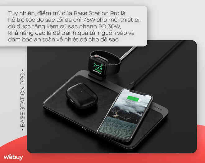 Đế sạc AirPower của Apple “đi vào dĩ vãng” nhưng đã có phiên bản đời thực tuyệt đẹp, sạc 3 máy cùng lúc, giá từ 3.7 triệu - Ảnh 4.
