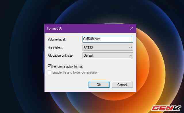 Sửa lỗi USB hoặc thẻ nhớ SD không thể format ở Windows 10 - Ảnh 4. Sửa lỗi USB hoặc thẻ nhớ SD không thể format ở Windows 10 - Ảnh 4.