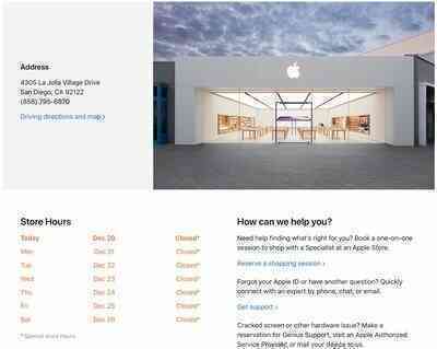 Gần 100 Apple Store đóng cửa