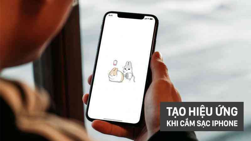 Hướng dẫn tạo hiệu ứng khi cắm sạc cho iPhone trên phiên bản iOS 14 [TIPIOS]