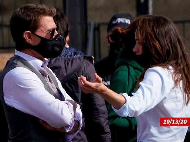 Mắng đồng nghiệp vì không có ý thức phòng chống Covid-19, nhưng chính Tom Cruise lại đang đeo khẩu trang không đủ tiêu chuẩn? - Ảnh 3.